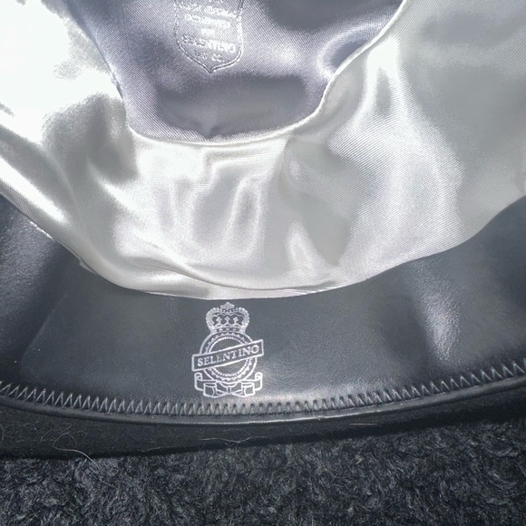 Selentino Sterling 100% fur felt fedora hat - Size 7 1/8 - Picture 8 of 15